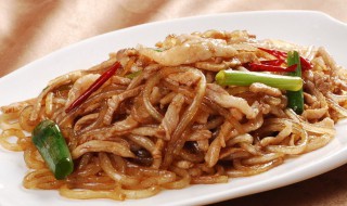 粉条炒瘦肉怎么做 粉条炒瘦肉的做法
