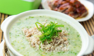 荠菜猪肉粥怎么做 这种做法最好学