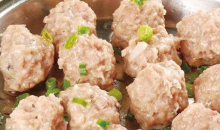 肉丸子怎么做可口 做肉丸子的方法