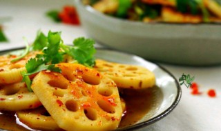 酸辣藕片的做法大全 酸辣藕片的价值