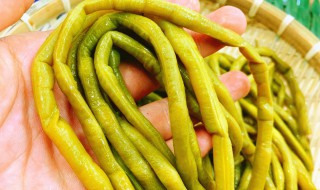酸长豆角的做法大全 酸长豆角的简单做法大全