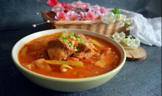 牛腩炖西红柿的做法 牛腩炖西红柿的做法简述