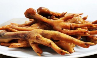 酱鸡爪子做法家常做法 酱鸡爪子做法家常做法简述