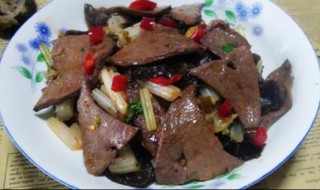 家常炒猪肝的做法 炒猪肝如何做