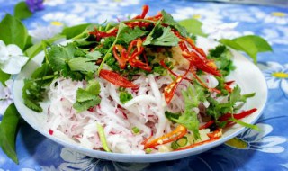 拌萝卜丝的做法 拌萝卜丝的做法简述