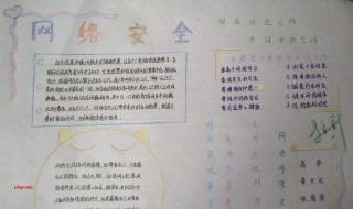 网络手抄报内容 网络安全手抄报内容文字