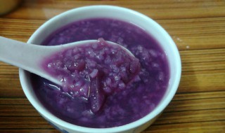 紫薯粥做法 很简单