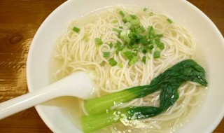 清汤面怎么做好吃 清汤面的做法