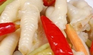 泡椒凤爪的制作过程 泡椒凤爪的做法与步骤
