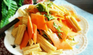 凉拌腐竹的家常做法 凉拌腐竹的家常做法有步骤