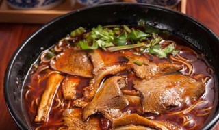 牛杂面的做法和配料 美味牛杂面的做法和配料