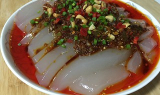 凉粉鱼鱼的做法 凉粉鱼鱼的做法是怎么样