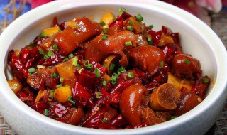 红烧肘子块的家常做法 红烧肘子块做法