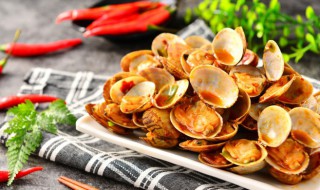 爆炒花甲的制作方法 爆炒花甲的烹饪方法