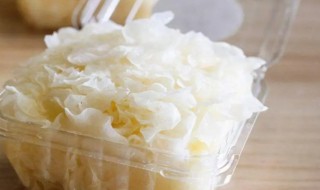 新鲜雪耳冰箱可以保质多久 新鲜雪耳冰箱可以存放的时间