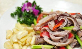 怎样做猪肚冷菜 猪肚凉菜的做法