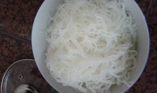 腌粉条怎么做 腌粉条做法介绍