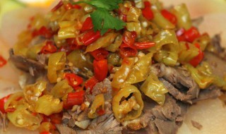 泡椒肥牛怎么做 泡椒肥牛的做法与步骤