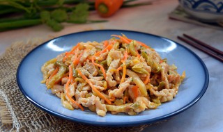 炒榨菜丝的方法 炒榨菜丝的方法推荐