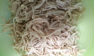 正确方法切鸡丝 切鸡丝的方法