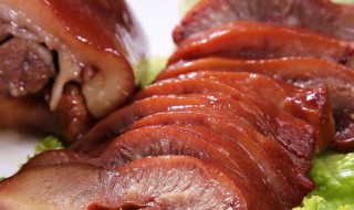 正宗卤猪头肉的做法及配料 关于正宗卤猪头肉的做法及配料
