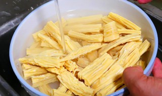 快速泡发腐竹的方法 怎么快速泡发腐竹