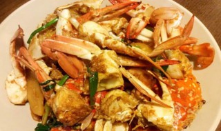 正宗姜葱炒花蟹的做法 姜葱炒花蟹怎么做