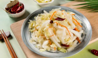 醋溜白菜的制作方法 醋溜白菜的制作方法是什么