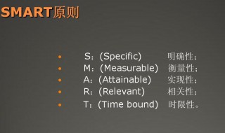 smart原则是什么意思 smart原则介绍