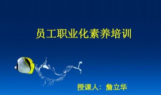 职业化素养什么意思 职业化素养意思是什么