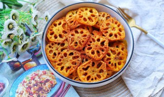 炸藕片的制作方法 炸藕片做法介绍