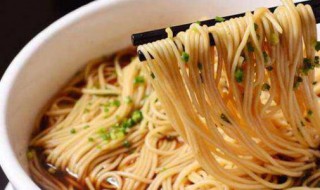 上海阳春面的做法 大家可以了解一下