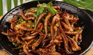 炒鱿鱼须的做法 所需花费时间10-30分钟