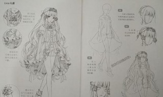 铅笔画萌少女入门教程 学铅笔画的步骤