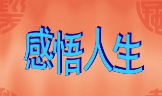 人生格言经典感悟 富含哲理的人生句子
