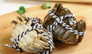 大闸蟹如何捆绳 这样绑不伤蟹