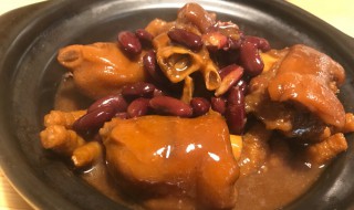 煮猪蹄绝密配方 炖猪蹄怎么做好吃