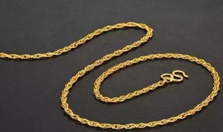 黄金项链的戴法 安全美观保养久