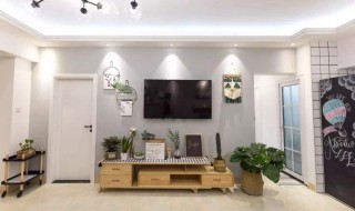 电视柜适合摆放的植物 客厅电视柜放什么植物最合适