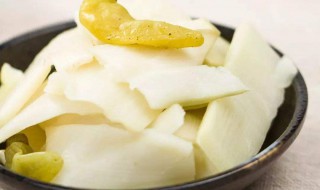 山椒笋片怎么做 山椒笋片做法步骤