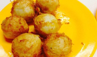 酥炸墨鱼丸怎么做 酥炸墨鱼丸怎么做好吃