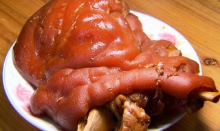 红烧猪脚的做法高压锅 用高压锅做红烧猪脚的方法