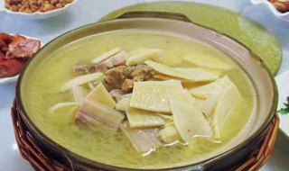 烟笋煲汤怎么做 竹笋汤的做法