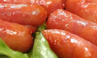 家用烤箱烤香肠怎么烤 家用烤箱烤香肠的方法