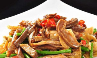 猪肚炒青椒的做法 猪肚炒青椒的做法介绍