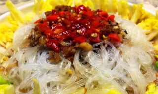 粉丝娃娃菜怎么做 粉丝娃娃菜的做法