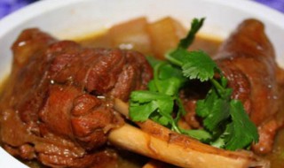羊腿怎么炖 炖羊腿的做法