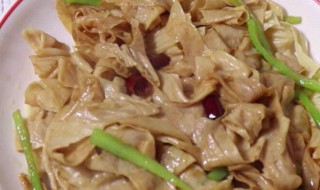 鲜豆皮怎么做好吃 鲜豆皮的吃法