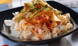 凉拌凉皮 凉拌凉皮怎么简单快速的做好