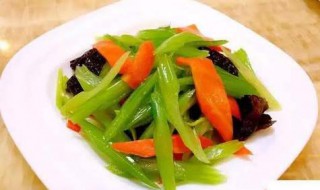 芹菜怎样做素菜好吃又简单 凉拌芹菜做法介绍